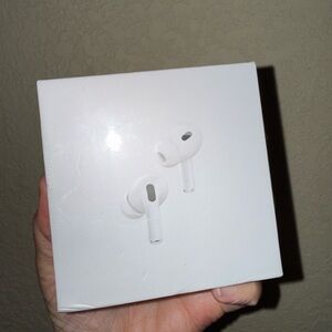 Apple AirPods Pro (2nd Gen) White Charging Case on Box